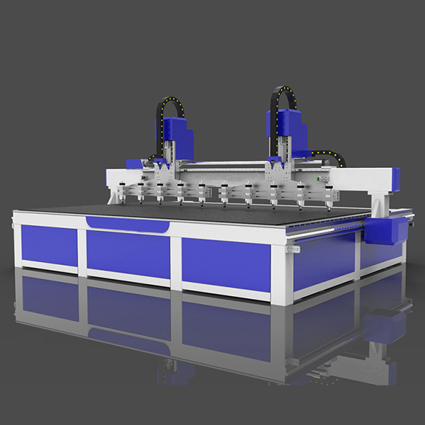 1325 Multi Spindles CNC Router för trä