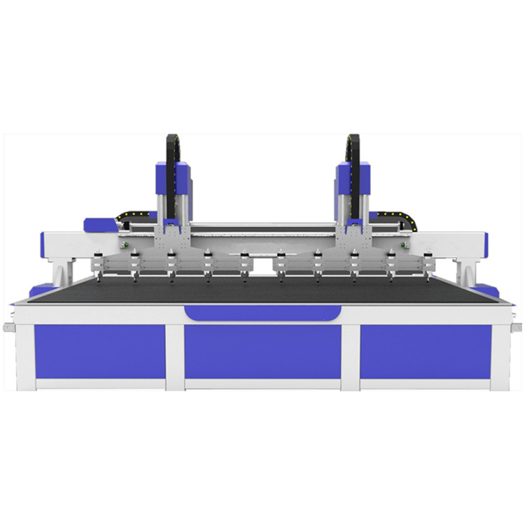 Multi Head 3d Wood Cnc Router Machine